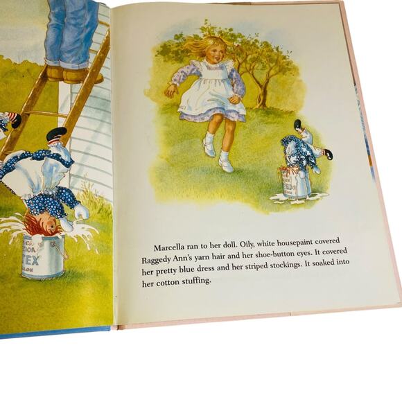 Lot of 4 Raggedy Ann and Andy Books Assorted Hardcover Jan Palmer - Picture 7 of 12